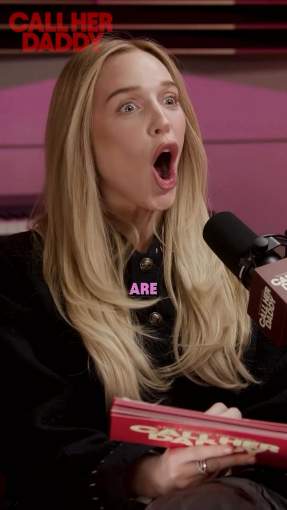 روزي في برنامج Call Her Daddy