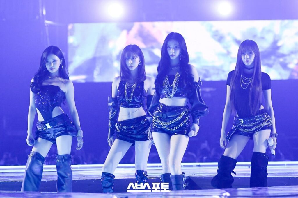 260108 aespa - مقدمة + Rich Man @ 2025 SBS Gayo Daejeon Winter Unreleased Stage Picks