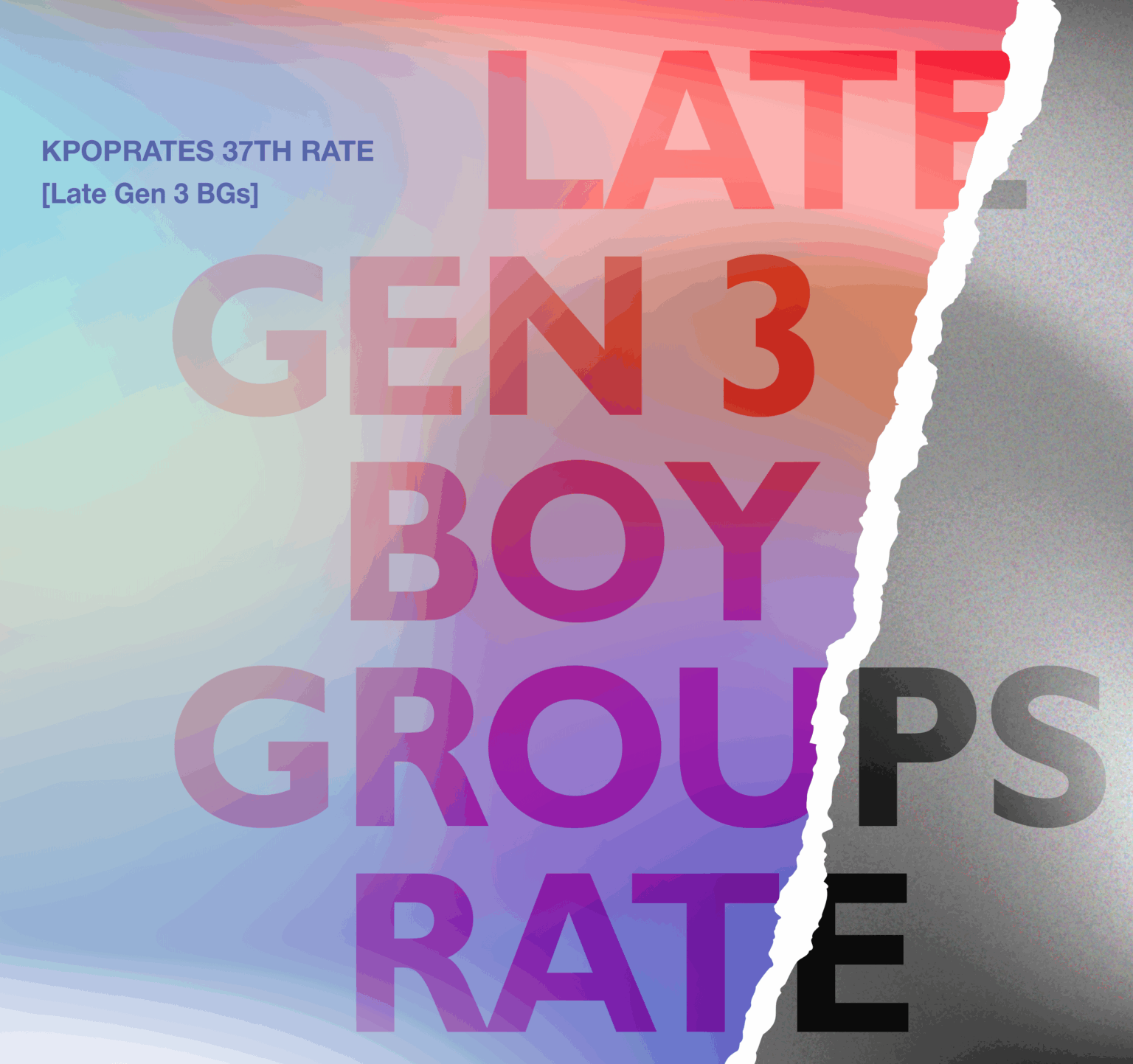 معدل فرق الفتيان “Late Gen 3”! معدل فرق الفتيان "Late Gen 3"!