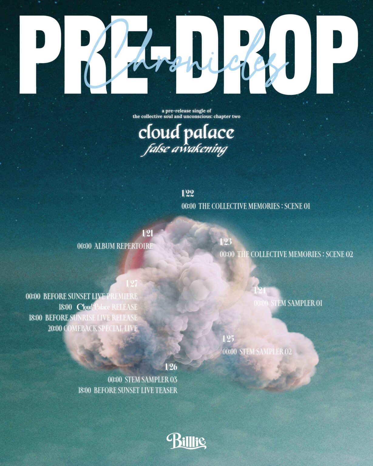 بيلي – أغنية ما قبل الإصدار: قصر السحاب ~ الصحوة الكاذبة (سجلات ما قبل الإسقاط) بيلي - أغنية ما قبل الإصدار: قصر السحاب ~ الصحوة الكاذبة (سجلات ما قبل الإسقاط)