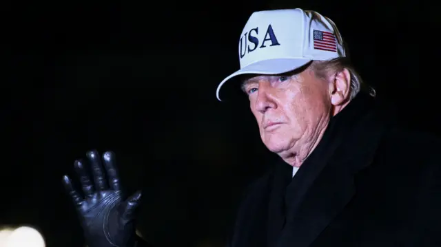 الرئيس الأمريكي دونالد ترامب
