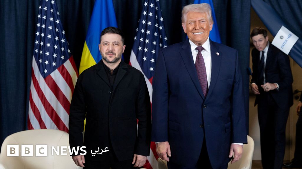 ترامب: روسيا وأوكرانيا أبدتا رغبتهما في التوصل إلى اتفاق لإنهاء الحرب، والإمارات تستضيف محادثات ثلاثية ترامب: روسيا وأوكرانيا أبدتا رغبتهما في التوصل إلى اتفاق لإنهاء الحرب، والإمارات تستضيف محادثات ثلاثية