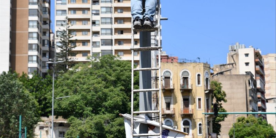 مؤسَّسة مخزومي تستكمل إصلاح أعطال الإشارات الضوئية | اقتصاد