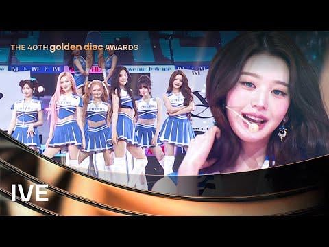 260110 IVE - مقدمة + ♥ نبضات + REBEL HEART في حفل توزيع جوائز Golden Disc الأربعين