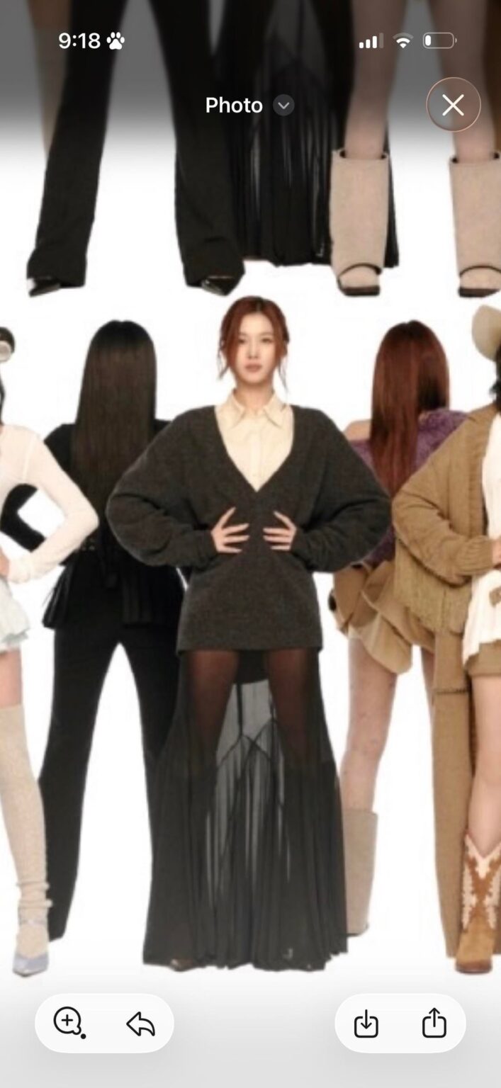 هل يعرف أحدكم ما هي السترة التي ترتديها سانا في TEN: القصة تستمر في جلسة التصوير؟