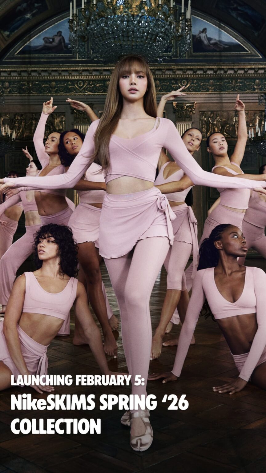 260127 ليزا لمجموعة NikeSKIMS ربيع 2026