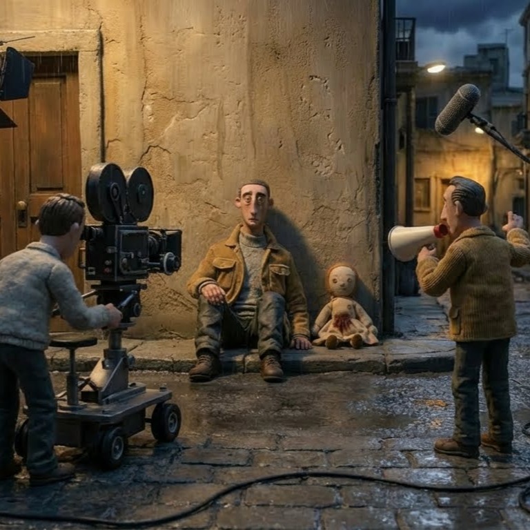 كواليس فيلم ليلي (انستغرام)