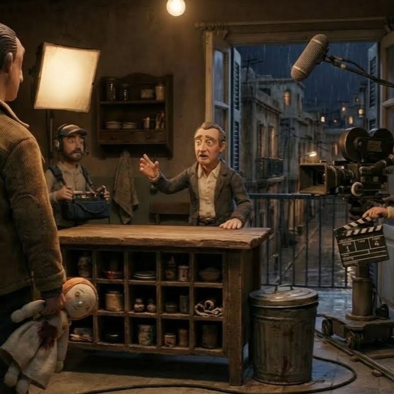 كواليس فيلم ليلي (انستغرام)