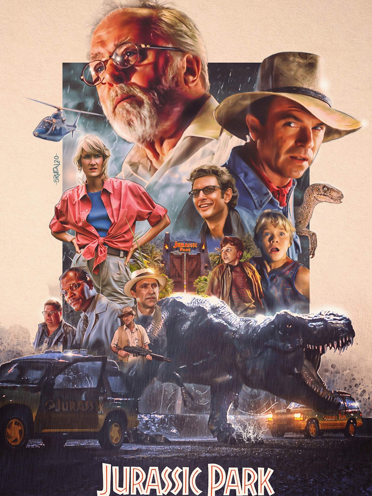 فيلم Jurassic Park.