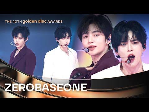 ZEROBASEONE (ZB1) سونغ هانبين وتشانغ هاو - أفضل (الأصل. BoA) @ جوائز القرص الذهبي الأربعون (260110)