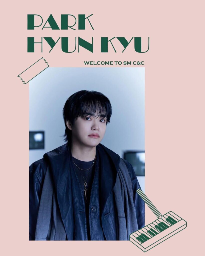 وقع بارك هيونكيو (VROMANCE سابقًا) عقدًا حصريًا مع SM C&C