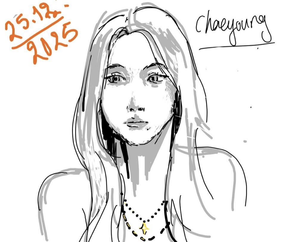 رسم تدريبي لـ Chaeyoung