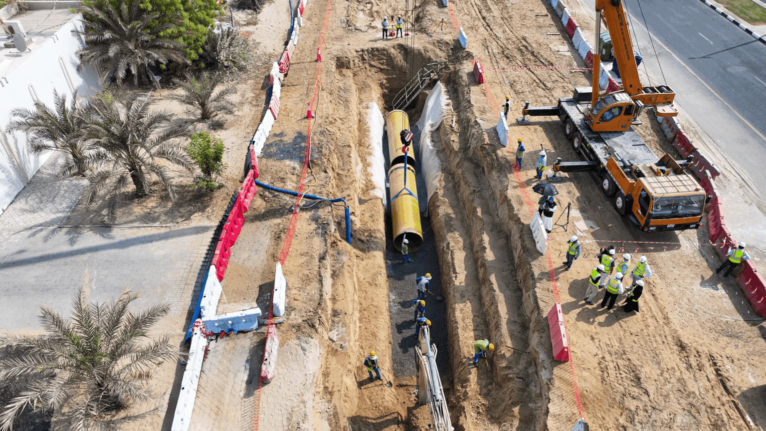 كهرباء الشارقة تنفذ مشروعات لتطوير خطوط المياه الرئيسية بـ56 مليون