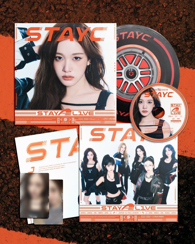STAYC - الألبوم الكامل الأول في اليابان: STAY ALIVE (معاينة تغليف الألبوم - الإصدار الفردي)