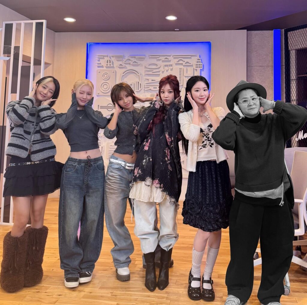 260128 - تحديث أغنية الأمل على راديو Noon على الانستقرام مع i-dle