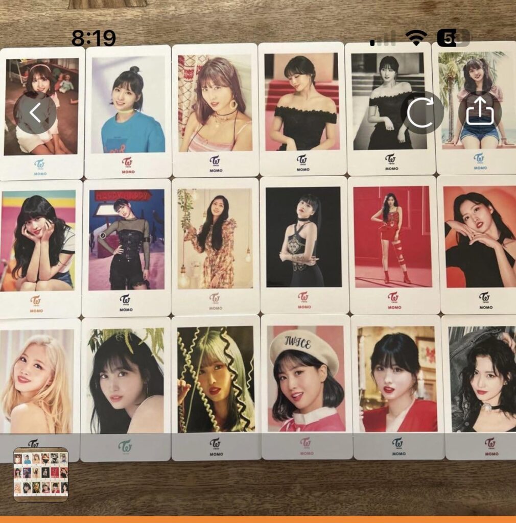 بطاقات الصور