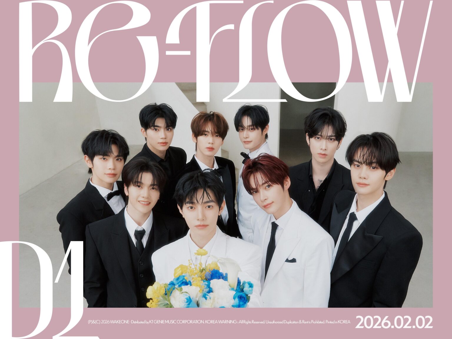 ZEROBASEONE (ZB1) - ألبوم خاص محدود: RE-FLOW (ملصق D-1)