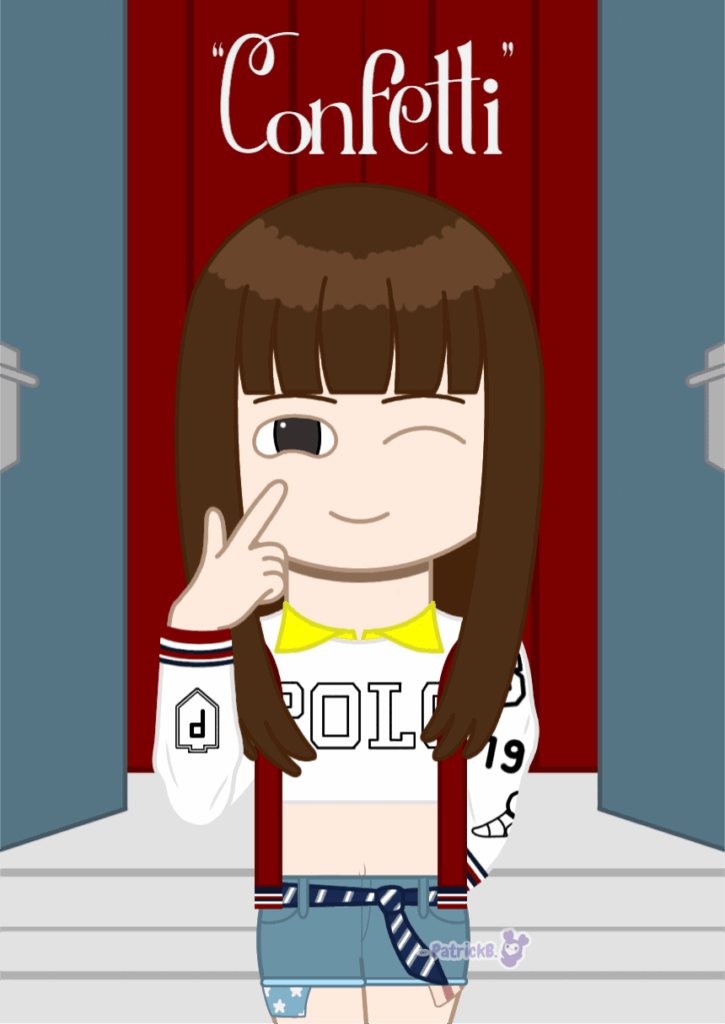 سانا في Confetti Fanart 🎉