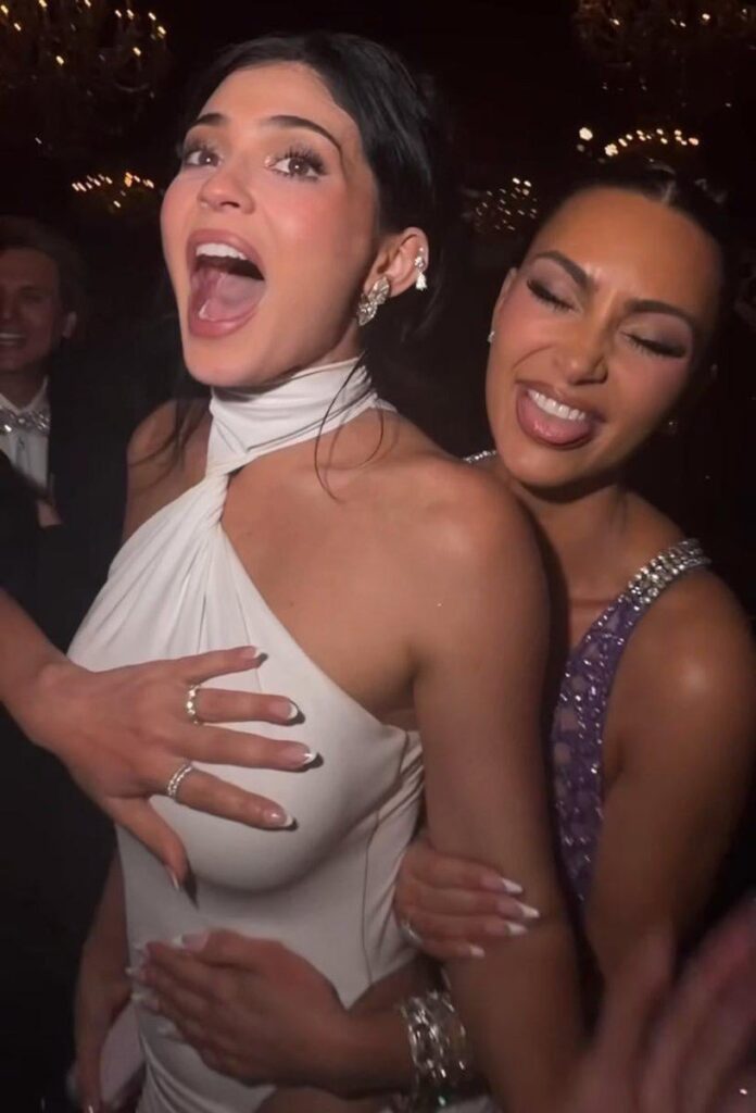 Kim Kardashian and Kylie Jenner