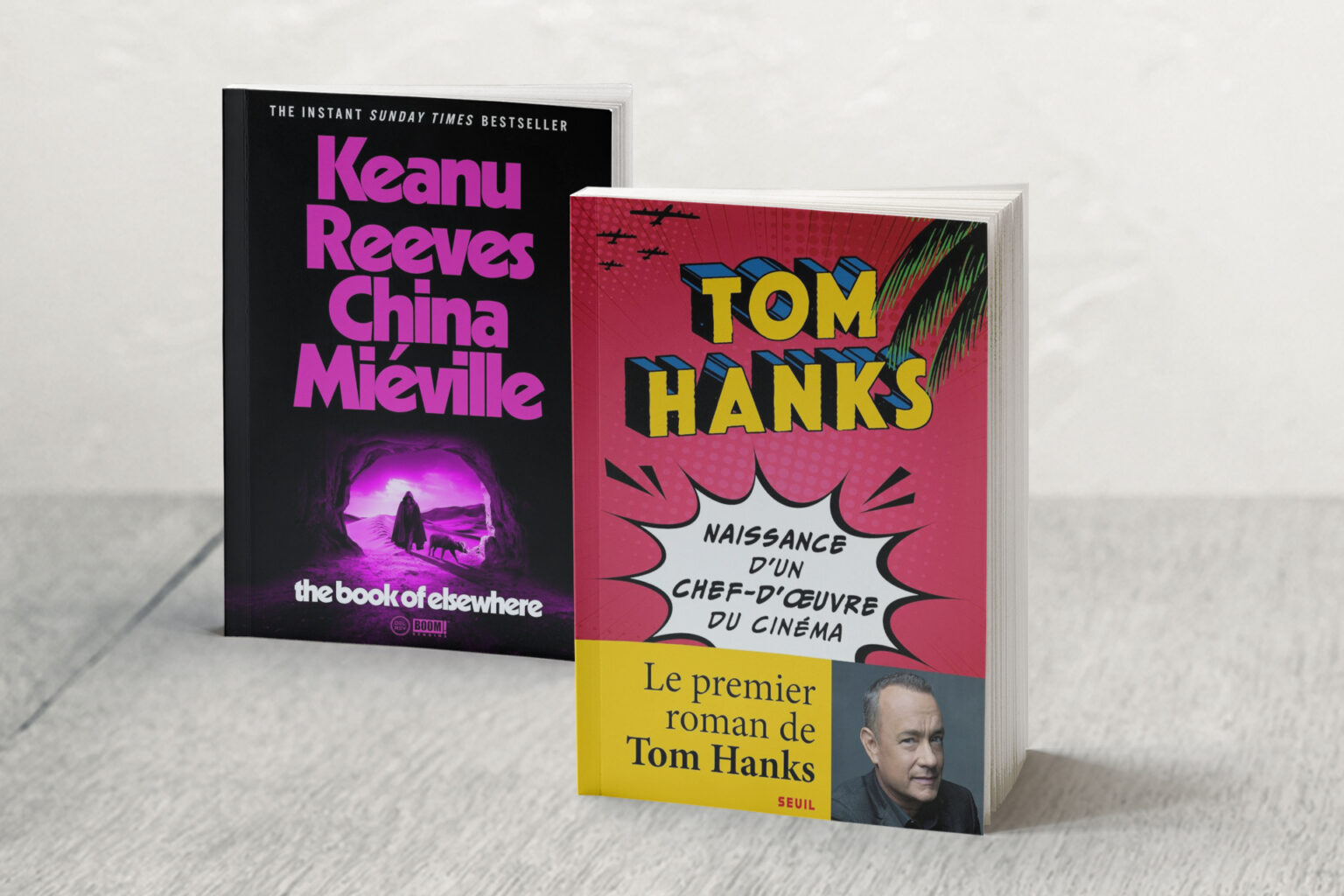 أول روايتين لنجمي هوليود توم هانكس وكيانو ريفز تريان النور بترجمة فرنسية | ثقافة