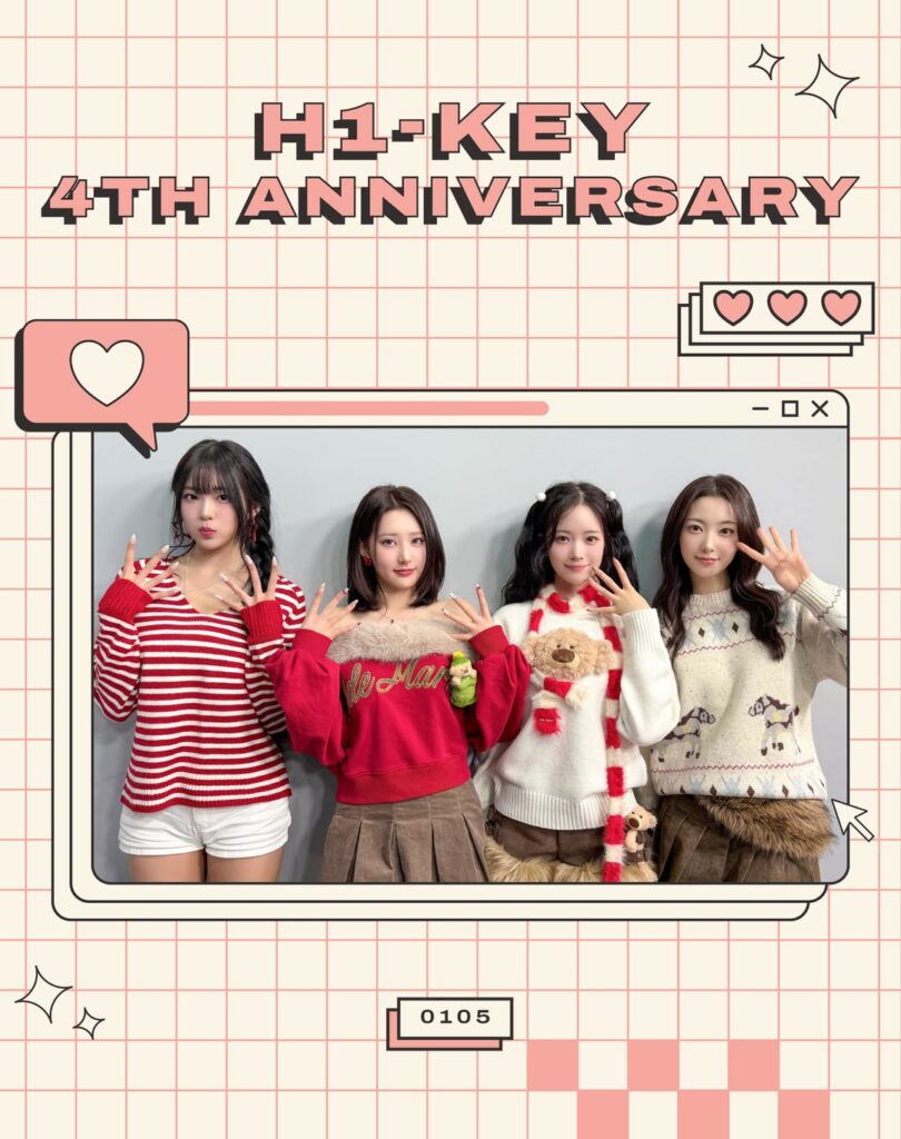 ذكرى سنوية رابعة سعيدة لـ H1-KEY!