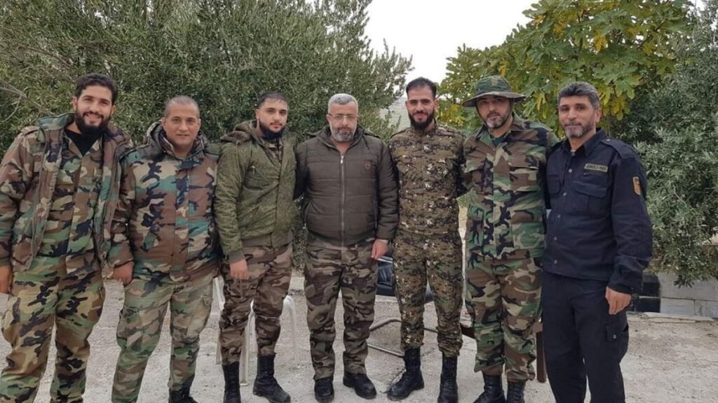 قائد اللواء 42 قوات خاصة في الجيش السوري السابق غياث دلا - 2022 (صحيفة الاستقلال)