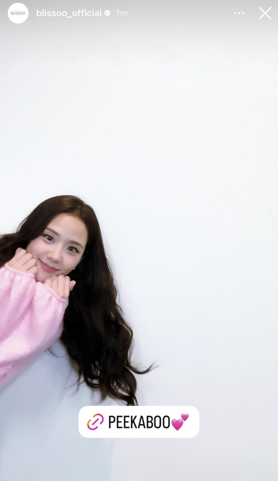 260130 تحديث قصة Jisoo blisso_official على الانستقرام