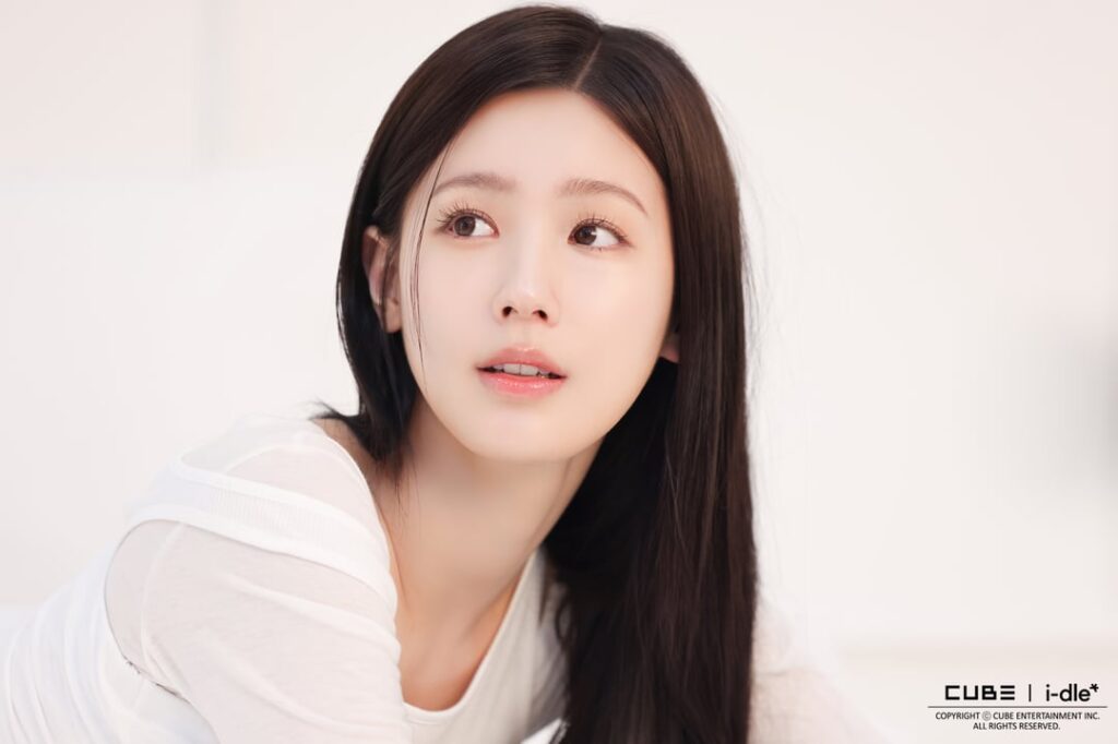 260104 i-dle خلف الصورة - Miyeon ONE THING تصوير إعلان خلف الكواليس ♡