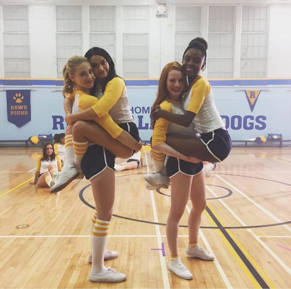 Lili Reinhart, Camila Mendes, Madelaine Petsch & Ashleigh Murray