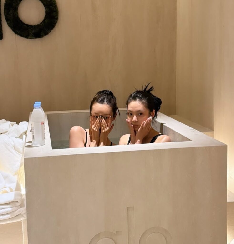 260102 تحديث جيزيل على الانستغرام مع نينغ نينغ