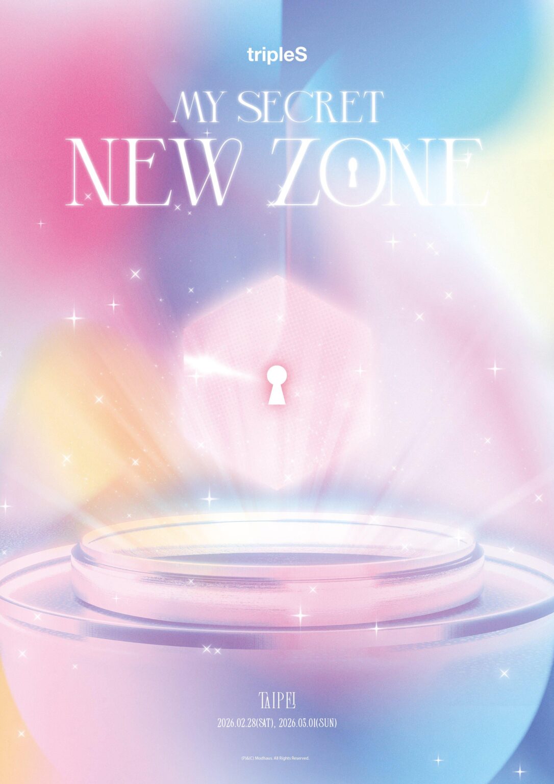 TripleS - حفلات 2026 OT24 في آسيا: منطقتي السرية الجديدة (إعلان تايبيه)