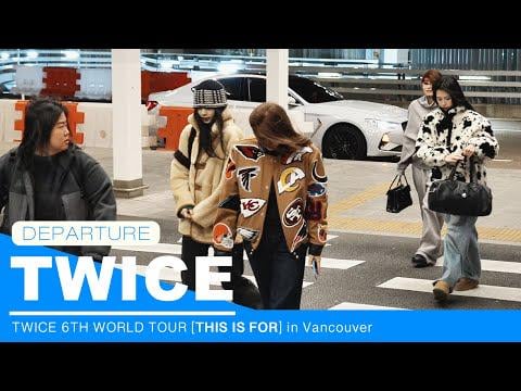 260107 تحديث استوديو PARN على اليوتيوب - عودة سون تشايونغ من توايس / بدء جولة أمريكا الشمالية، المغادرة إلى فانكوفر (نايون مفقودة)