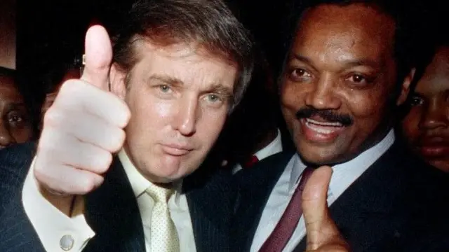 جاكسون وترامب (أرشيفية)