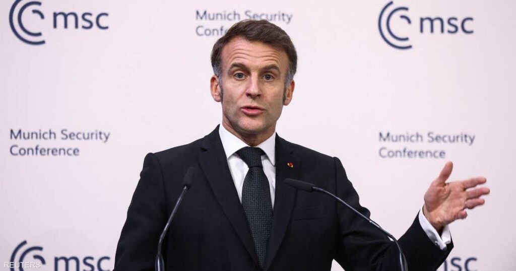 ماكرون: لا سلام في أوكرانيا دون أوروبا