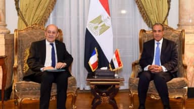 عبد العاطي التقى لودريان... وتأكيدٌ لدعم سيادة لبنان