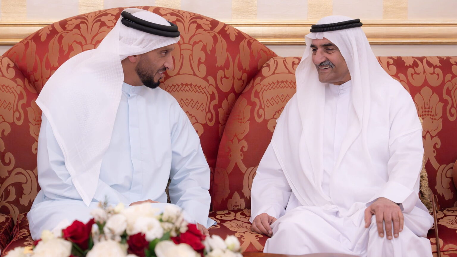 حمد الشرقي يستقبل عبدالله آل حامد وسفير البحرين والمهنئين برمضان