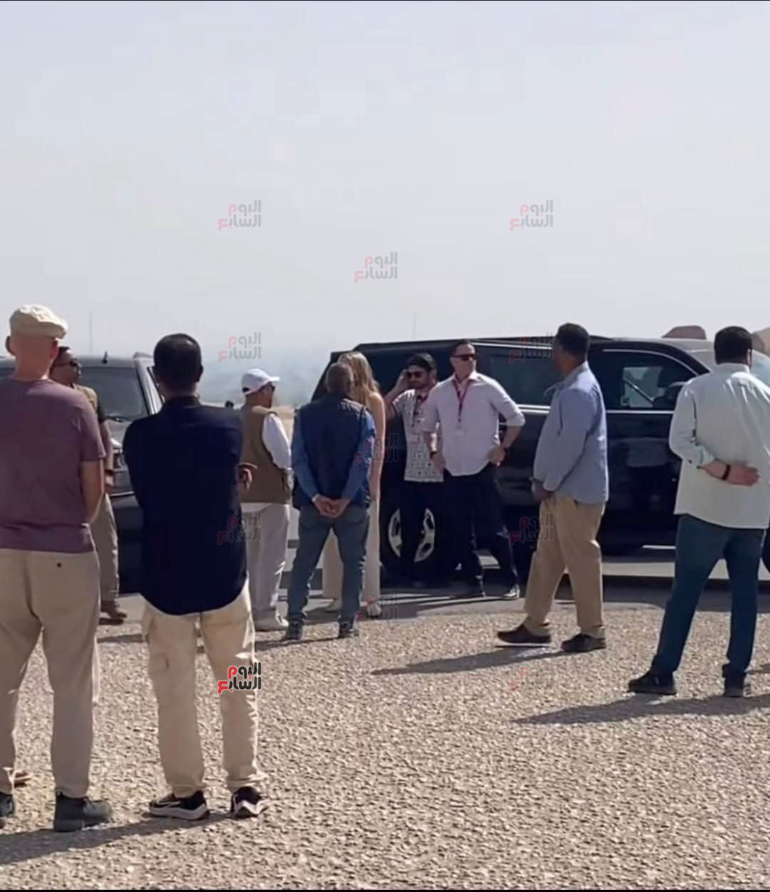 جانب-من-زيارة-ابنة-ترامب-للمعالم-الأثرية-بالأقصر