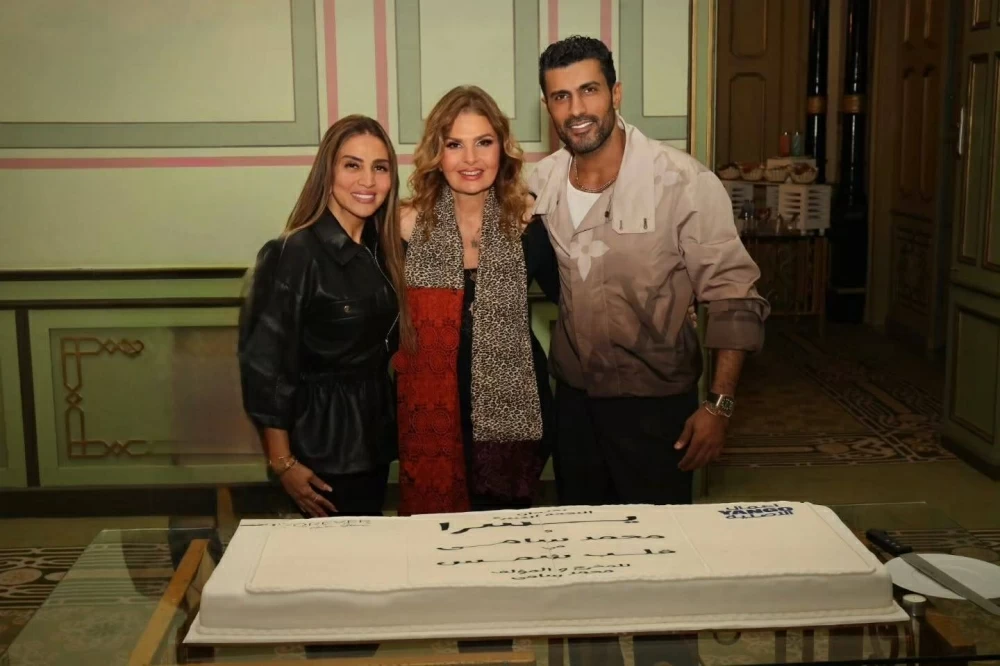 محمد سامي ويسرا في قلب شمس