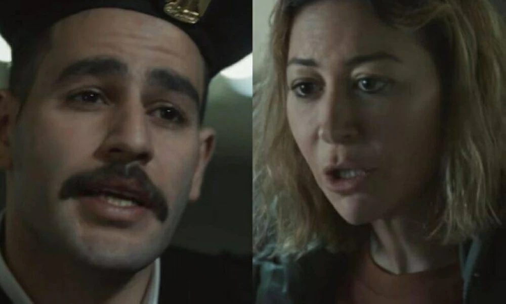 المشهد التمثيلي لواقعة معبر رفح من مسلسل &laquo;صحاب الأرض&raquo;