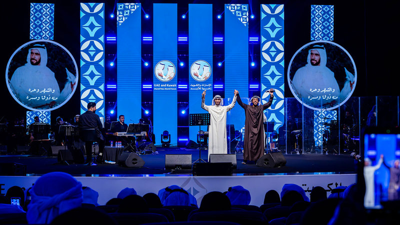 بالموسيقى والغناء.. رسالة حب من الإمارات لكل بيت في الكويت