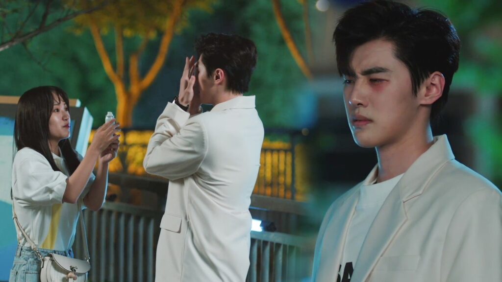 تطبق فنون الدفاع على حبيبها و يتأذى بسببها ❤️💋  الفتاة التي ترى الروائح