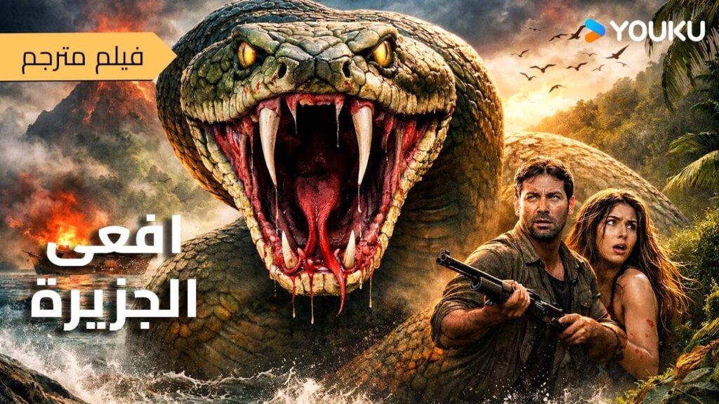فيلم مترجم سائح يعلق في جزيرة مهجورة ويتعرض لهجوم من أفعى عملاقة ( افعى الجزيرة )  Island Python