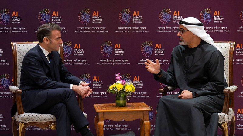 نيابة عن رئيس الدولة.. ولي عهد أبوظبي يحضر افتتاح «قمة الذكاء الاصطناعي» في نيودلهي