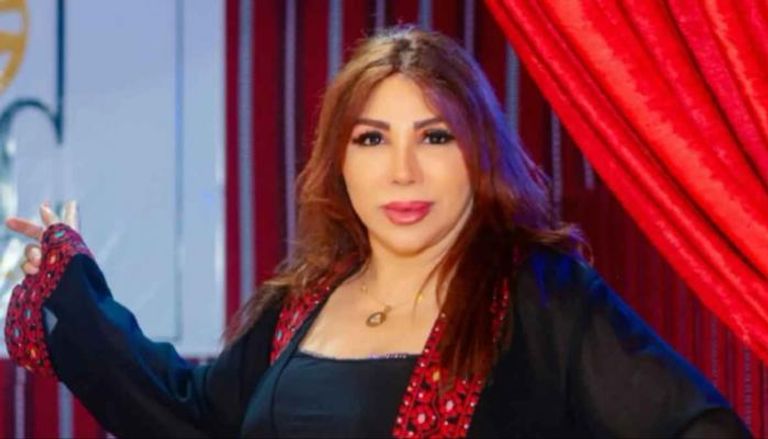 نجاة الفنانة المصرية غادة إبراهيم من حادث سير مروع