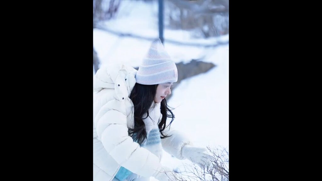 ☃️💞 تعالَ نستمتعُ بالثلج سويًّا #ShineOnMe #SongWeilong #ZhaoJinmai #骄阳似我