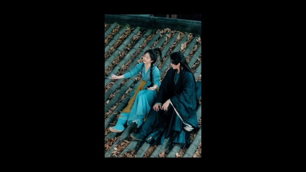 🌆💞 موعدٌ رومانسيٌّ على السطح#TheUncloudedSoul #TanSongYun #SevenTan #HouMinghao #NeoHou#逍遥