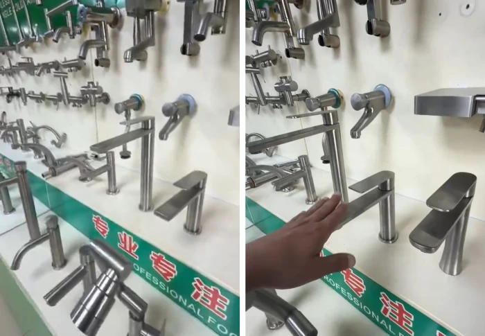 صحيفة المرصد - بالفيديو.. مستثمر يوثق أنواع صنابير المياه في الصين ويفجر مفاجأة بشأن سعرها الأصلي.. ويعلق :"ليش تبيعها بـ 70 ريال؟"