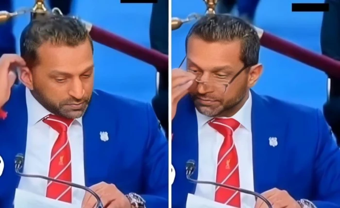 صحيفة المرصد - «خلع نظارته وأرسل إشارات لشخص آخر».. بالفيديو.. ردة فعل مفاجئة لمدير الـ FBI أثناء اطلاعه على أوراق خلال جلسة رسمية