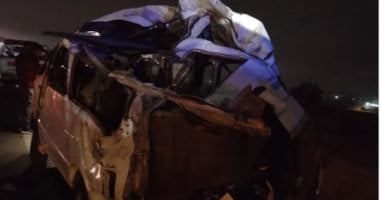 تصادم مأساوي.. ارتفاع وفيات حادث طريق شبرا - بنها الحر إلى حالتين (صور)