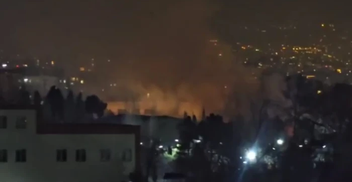 صحيفة المرصد - بالفيديو.. انفجار في طهران وأنباء عن استهداف مبنى لهيئة الأركان المشتركة للجيش الإيراني